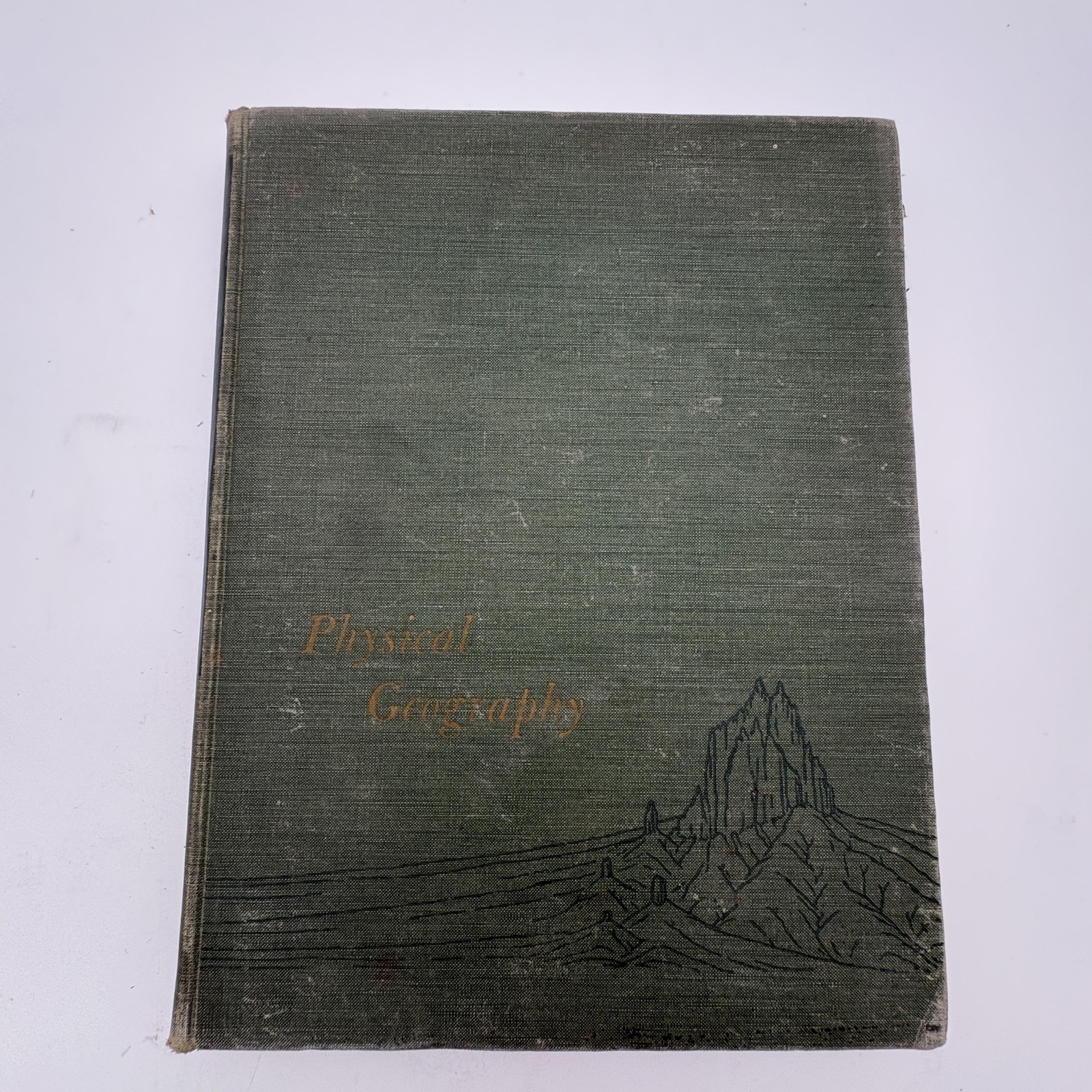 Vintage 1951 Physical Geology Geography Arthur Strahler Wiley Hardcover Textbook