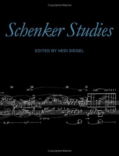 SCHENKER STUDIES (V. 1) By Hedi Siegel – Hardcover