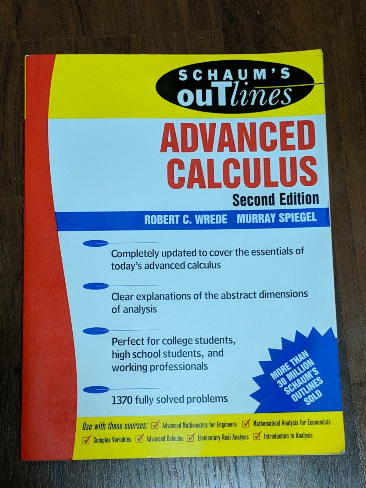 Schaum&rsquo;s Outline Ser.: Advanced Calculus by Murray Spiegel & Robert C. Wrede