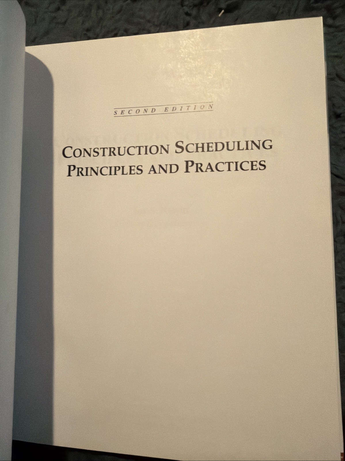 Construction Scheduling: Principles and Practices C -61