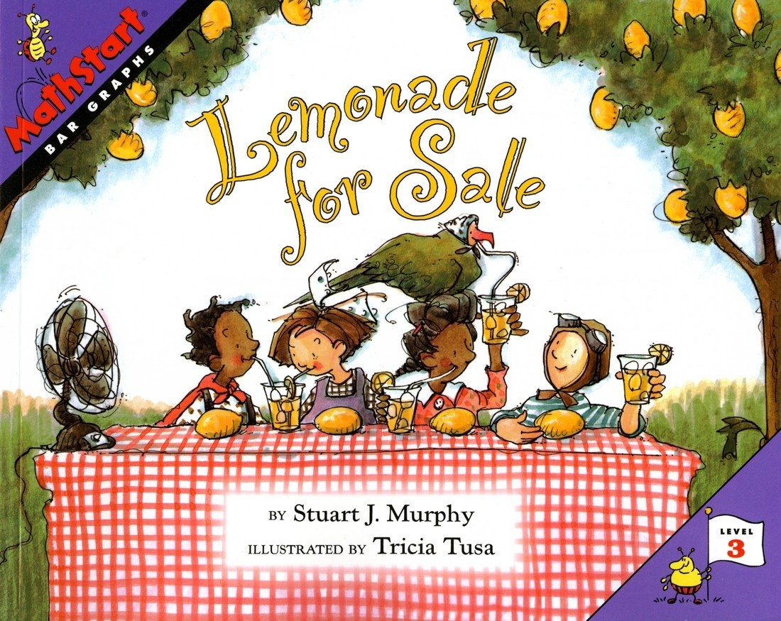 Lemonade for Sale: A MathStart Picture Book About Bar Graphs and Data Analys…