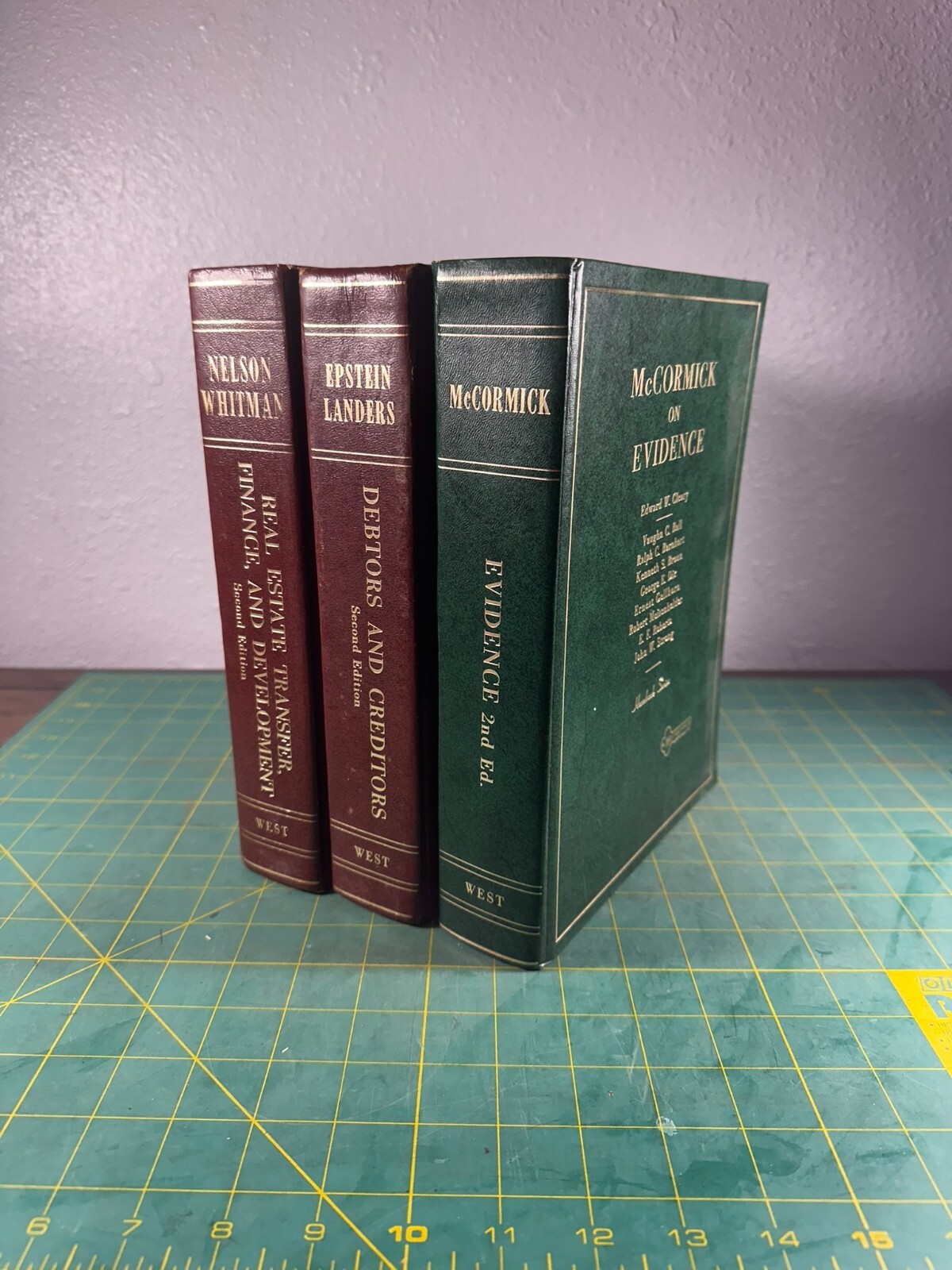 Lot of 1970s West Publishing Law Books debtors creditors real estate evidence