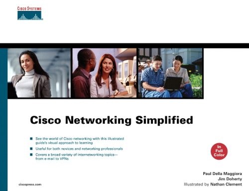 CISCO NETWORKING SIMPLIFIED By Della Paul Maggiora & Jim Doherty Mint Condition