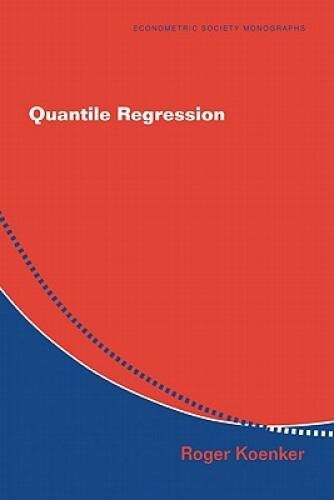 Quantile Regression (Econometric Society Monographs) – Paperback – GOOD
