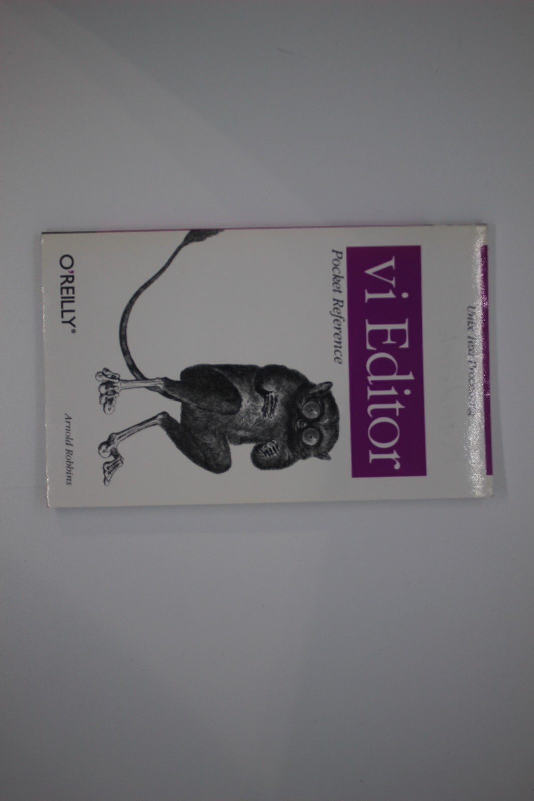 Pocket Reference (o&rsquo;Reilly) Ser.: Vi Editor Pocket Reference by Arnold…