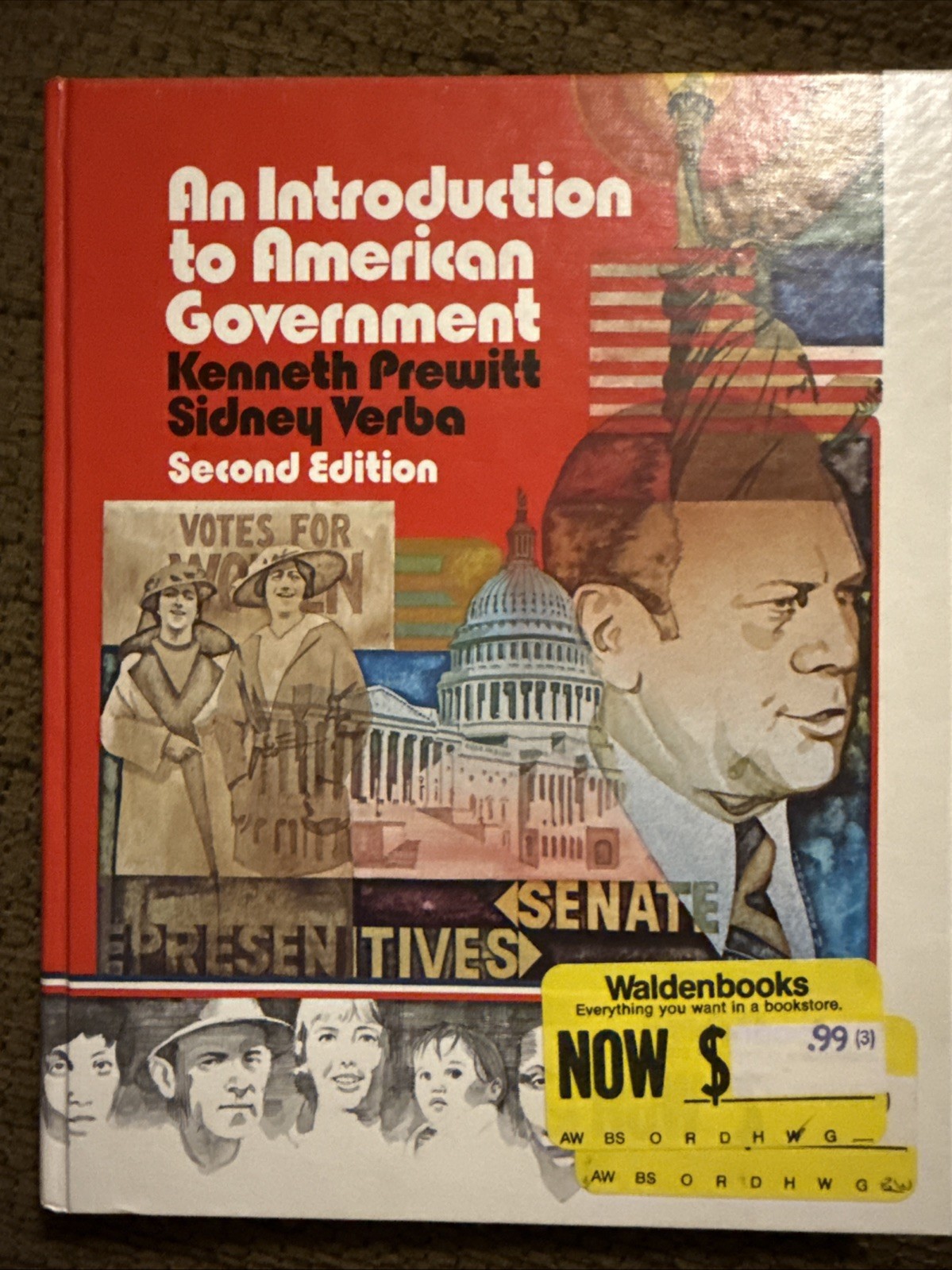 We the People: An Introduction to American Government By Prewitt & Verba (1978)