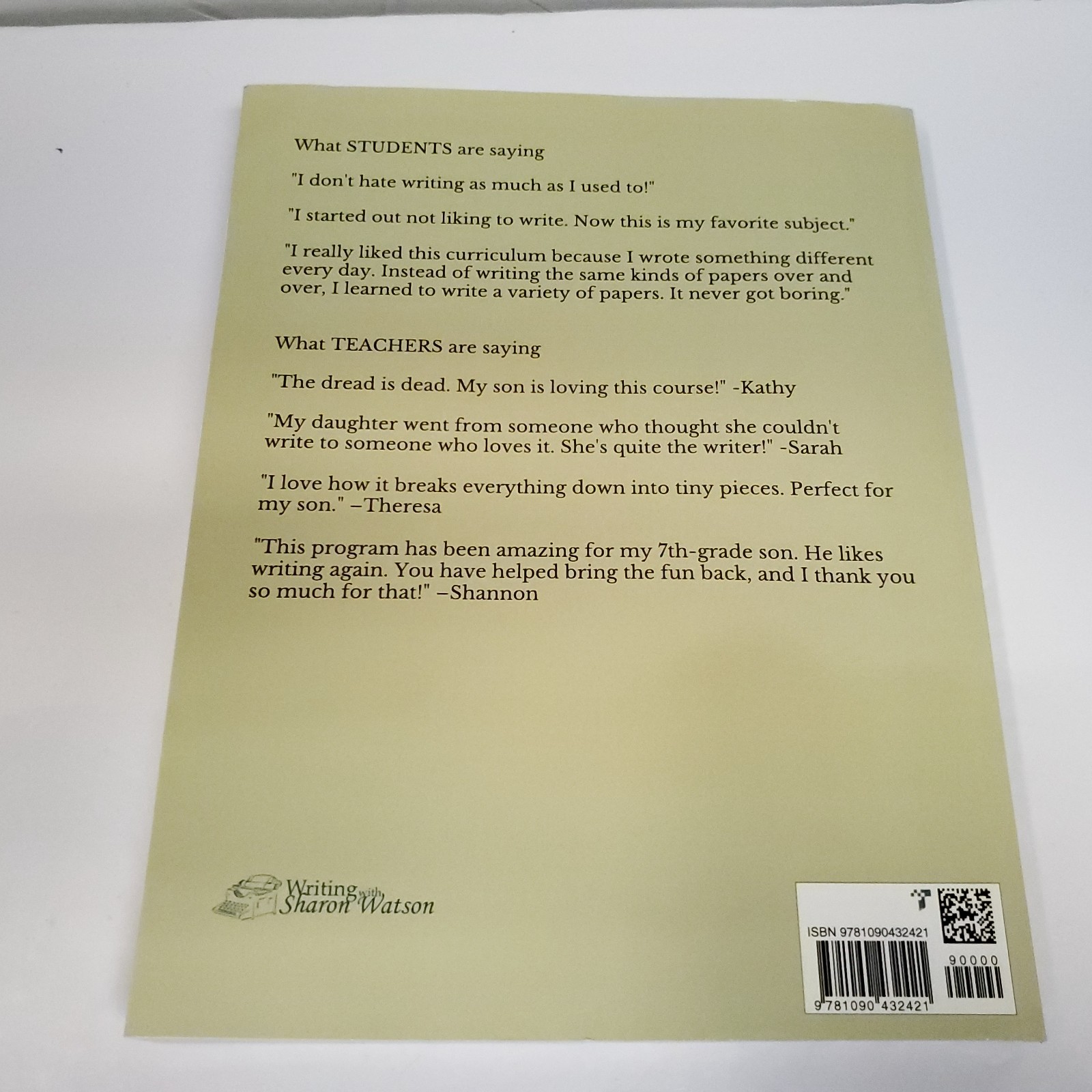 Jump in, 2nd Edition : Middle School Composition by Sharon Watson 2019