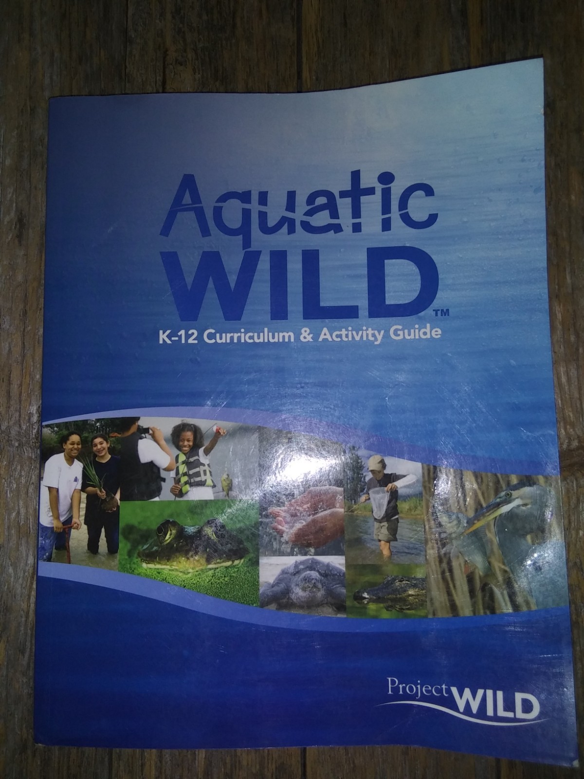 Aquatic Wild Marine Wildlife Fish Bird School Education Activity Guide Book K-12