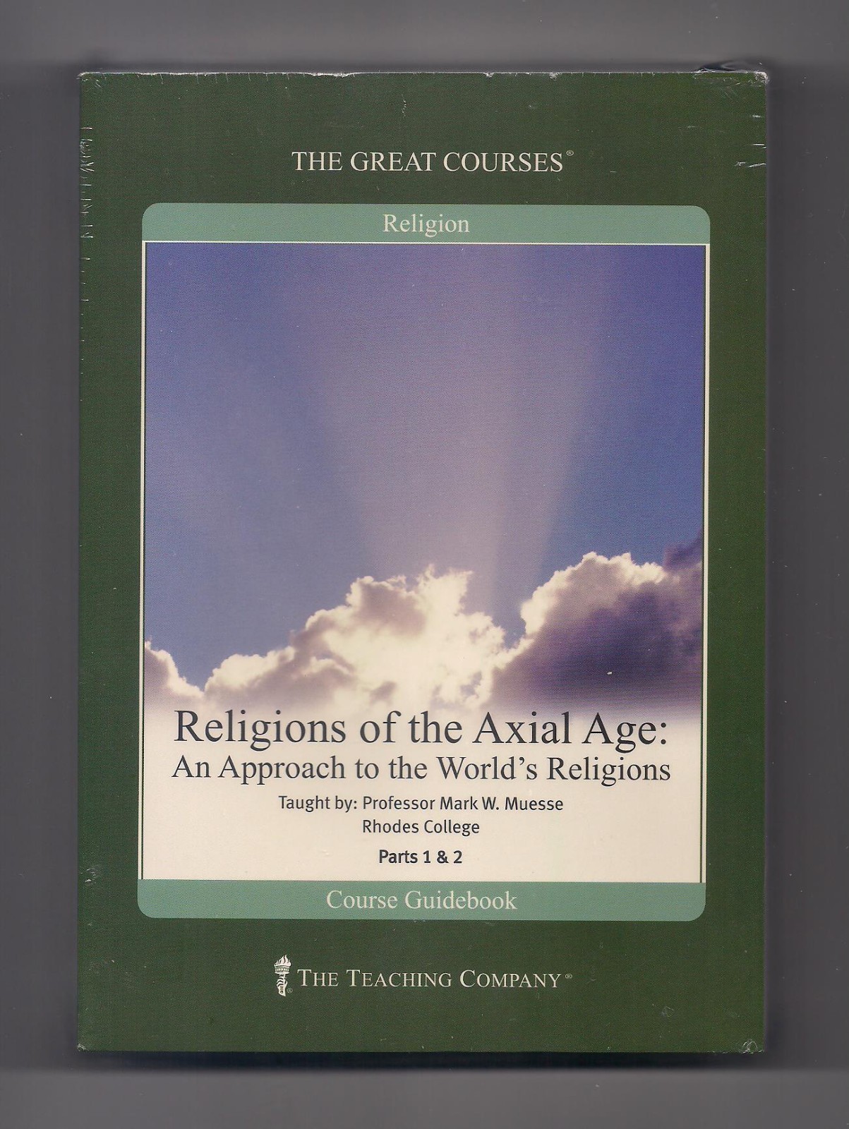 RELIGIONS OF THE AXIAL AGE: THE WORLD&rsquo;S RELIGIONS 4-DVD set + Book SEALED