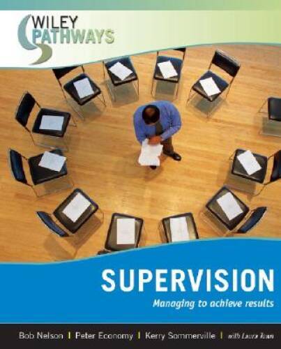 Wiley Pathways Supervision – Paperback By Nelson, Bob – GOOD