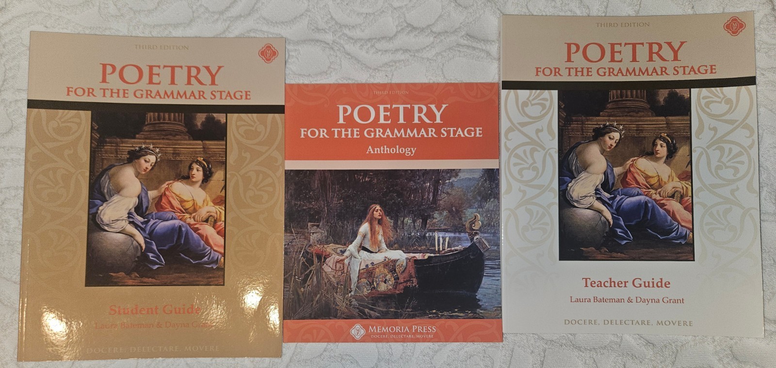Memoria Press Poetry for the Grammar Stage NEW Textbook, Student & Teacher Guide