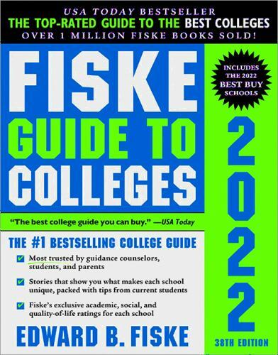 Fiske Guide to Colleges 2022:; The #1 Bestselli- 9781492664987, Fiske, paperback