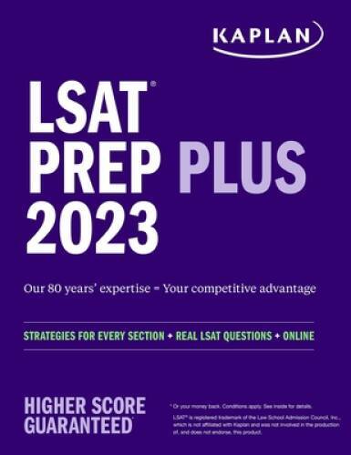 LSAT Prep Plus 2023: Strategies for Every Section Real LSAT Questions – GOOD