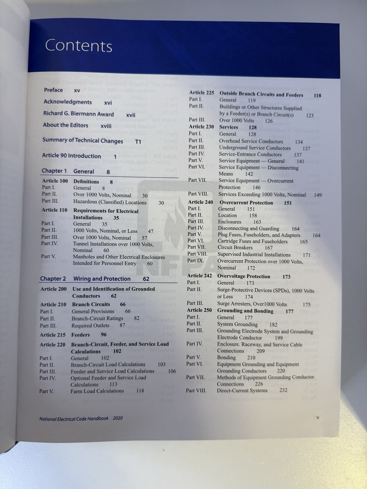 NFPA 70 National Electrical Code Handbook 2020 Edition Hardcover NEC USA