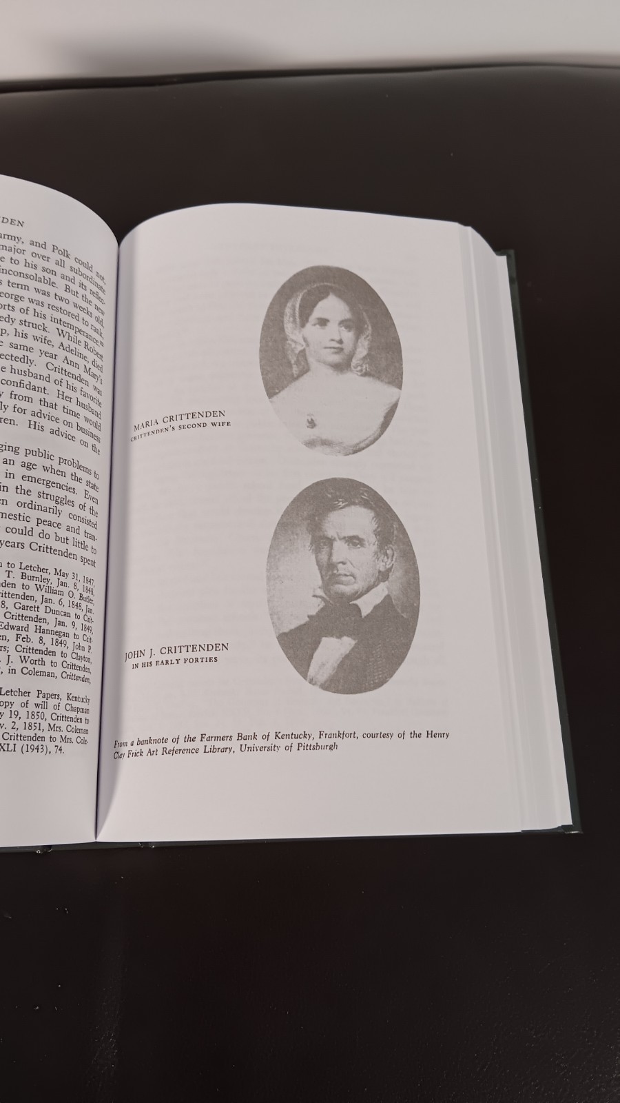 John J. Crittenden: The Struggle for the Union by Albert Dennis Kirwan HC
