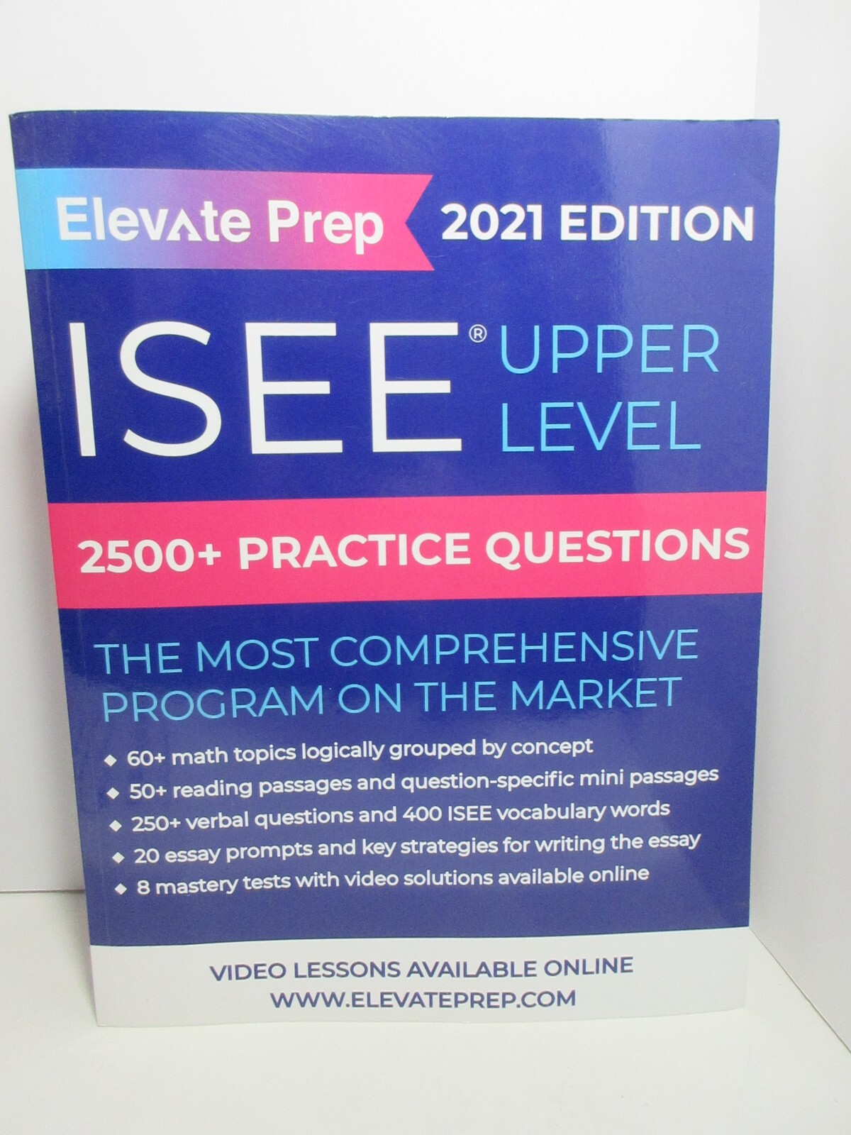 ISEE Upper Level: 2500+ Practice Questions 2021 Edition by Lisa James, New