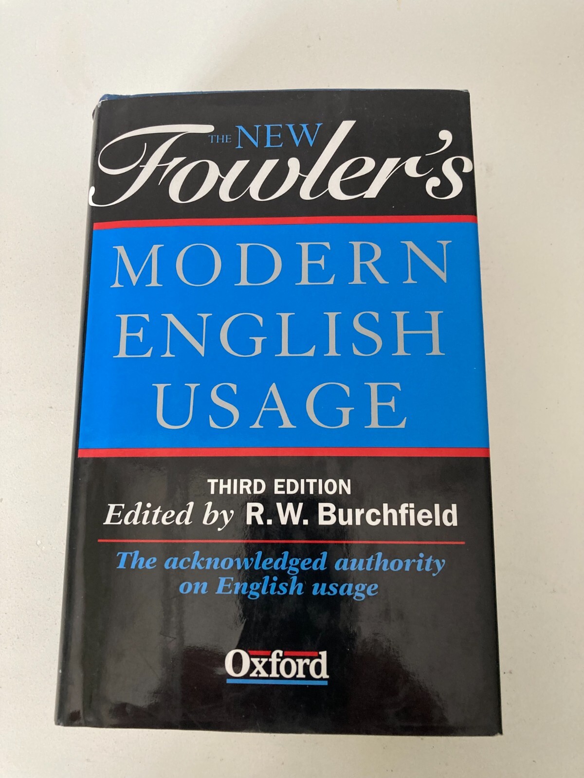 New Fowler&rsquo;s Modern English Usage by H. W. Fowler (1996, Hardcover) 1st Printing