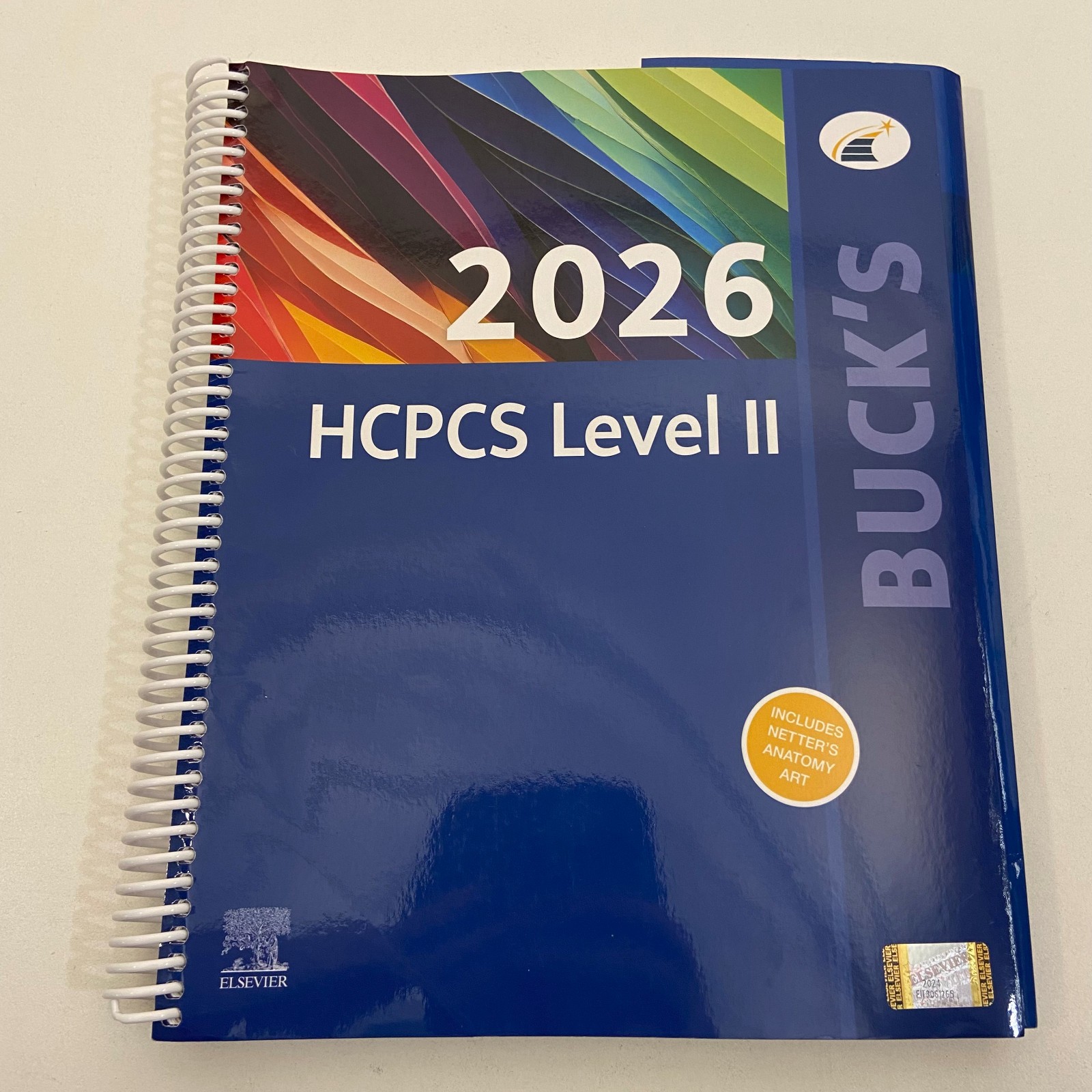 Bucks 2026 HCPCS Level 2 Jackie Koesterman Elsevier 2026 Spiral Bound Medical