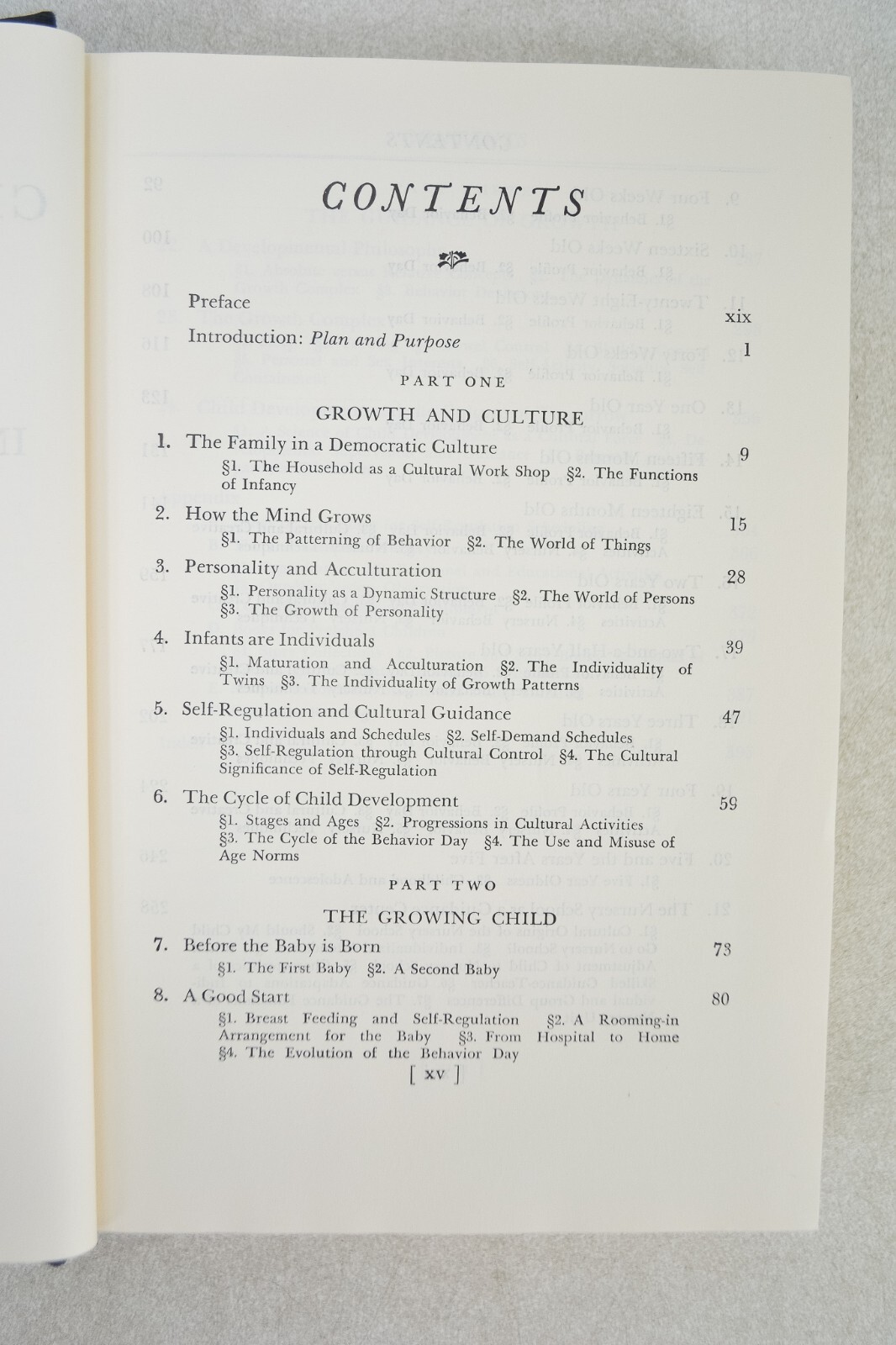 Child Development Introduction to the Study of Human Growth Gesell & Ilg 1949 Hc