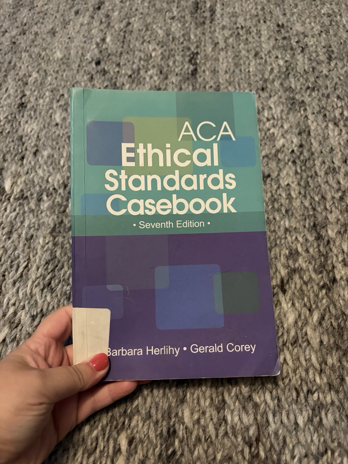 ACA Ethical Standards Casebook by Gerald Corey (2014, Trade Paperback)