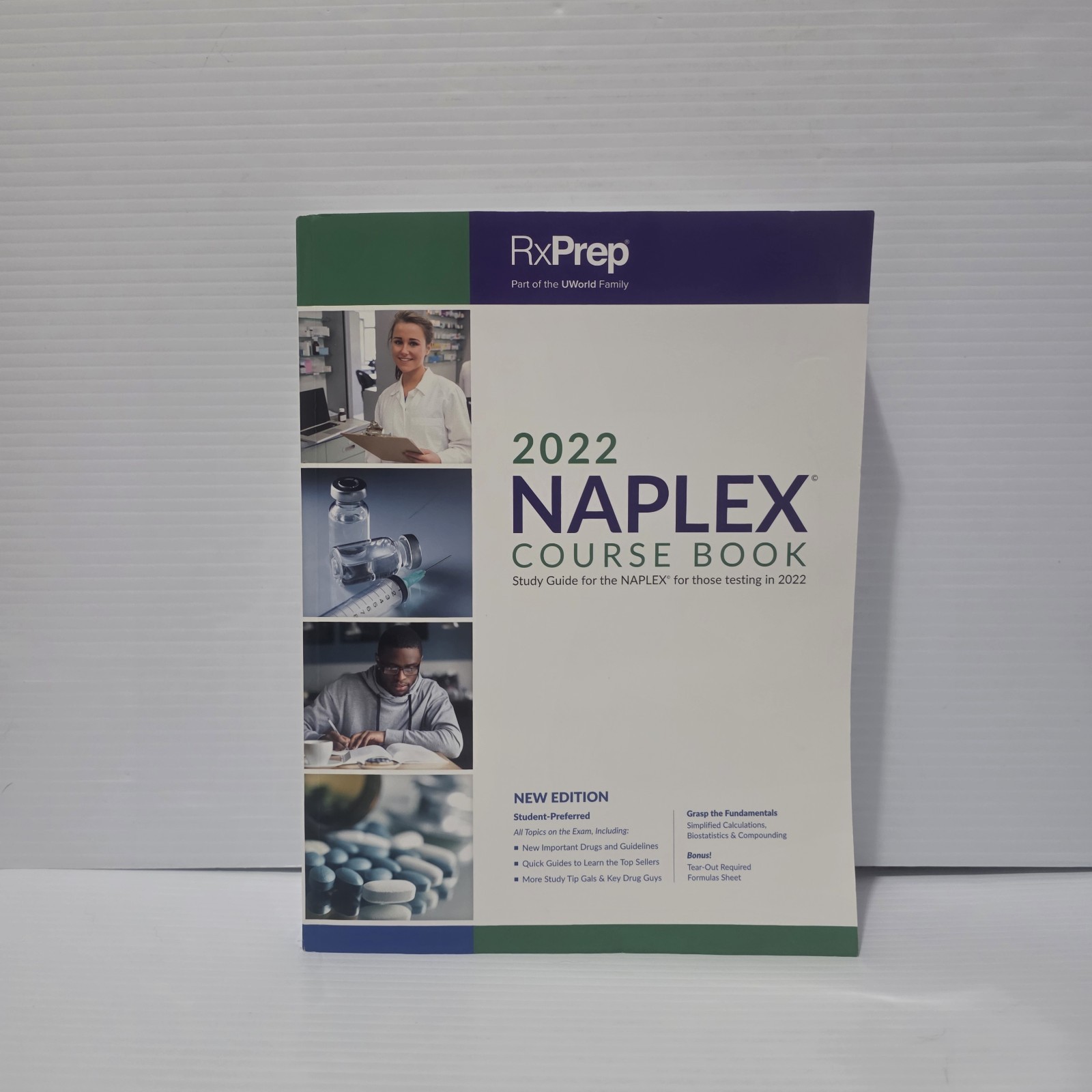 2022 NAPLEX Course Book RxPrep UWorld Pharmacy Exam Study Guide