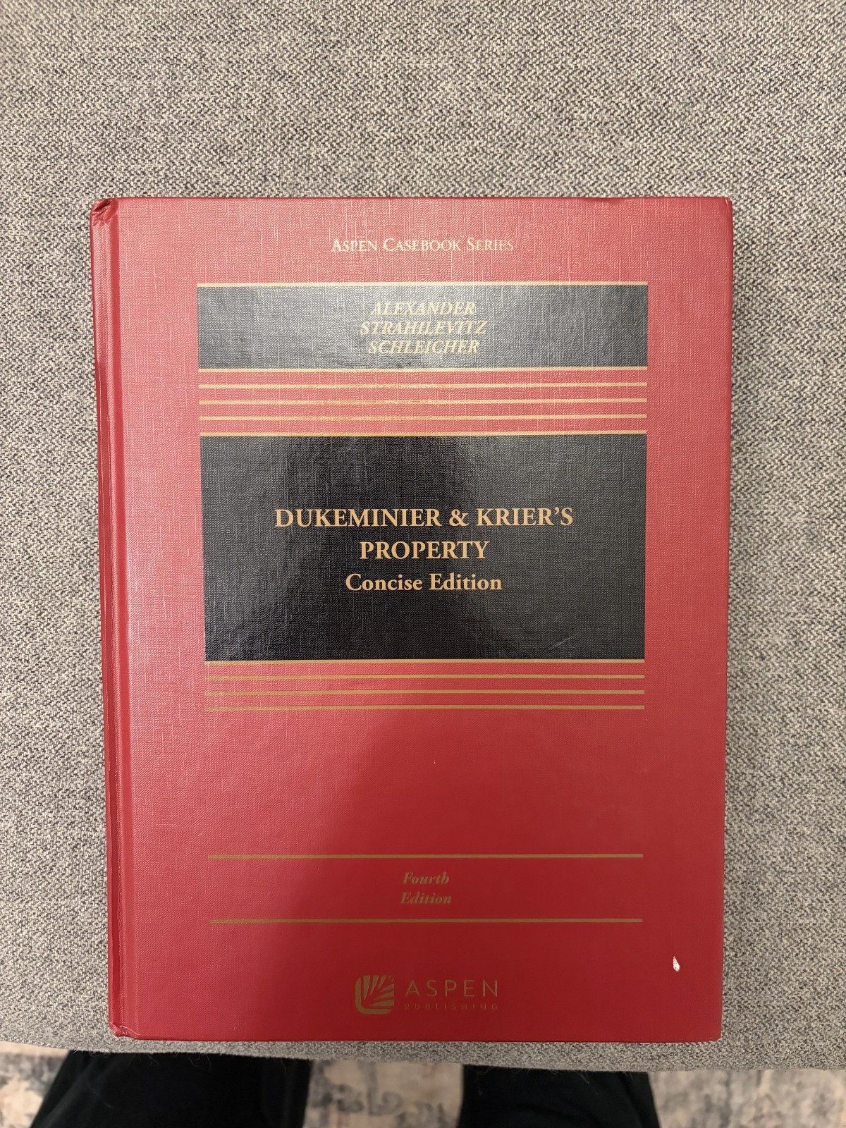 Dukeminier & Krier’s Property Concise Edition – Fourth Edition HIGHLIGHTED
