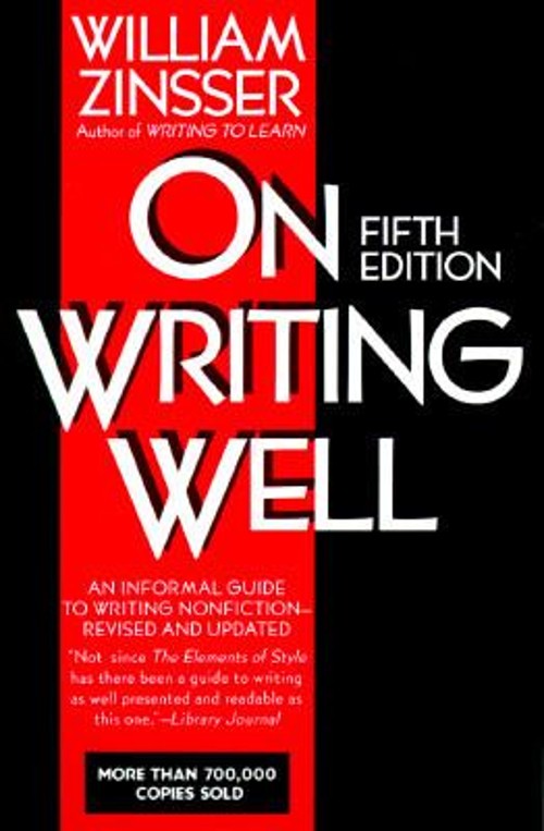 On Writing Well Paperback William Zinsser