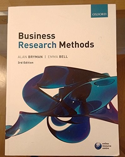 Business Research Methods by Bryman, Alan Paperback / softback Book The Fast