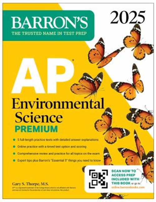 AP Environmental Science Premium, 2025: Prep Book with 5 Practice