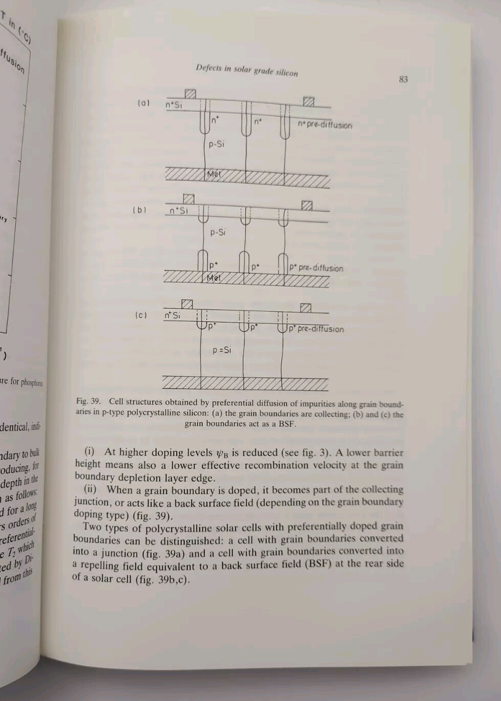 Silicon Processing For Photovoltaics II – Materials Theory And Practices Vol 6