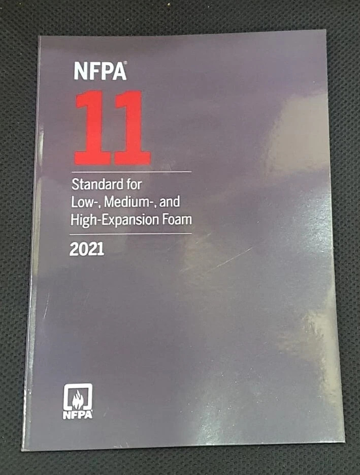 NFPA 11 Standard for Low Medium and High Expansion Foam 2021 USA STOCK