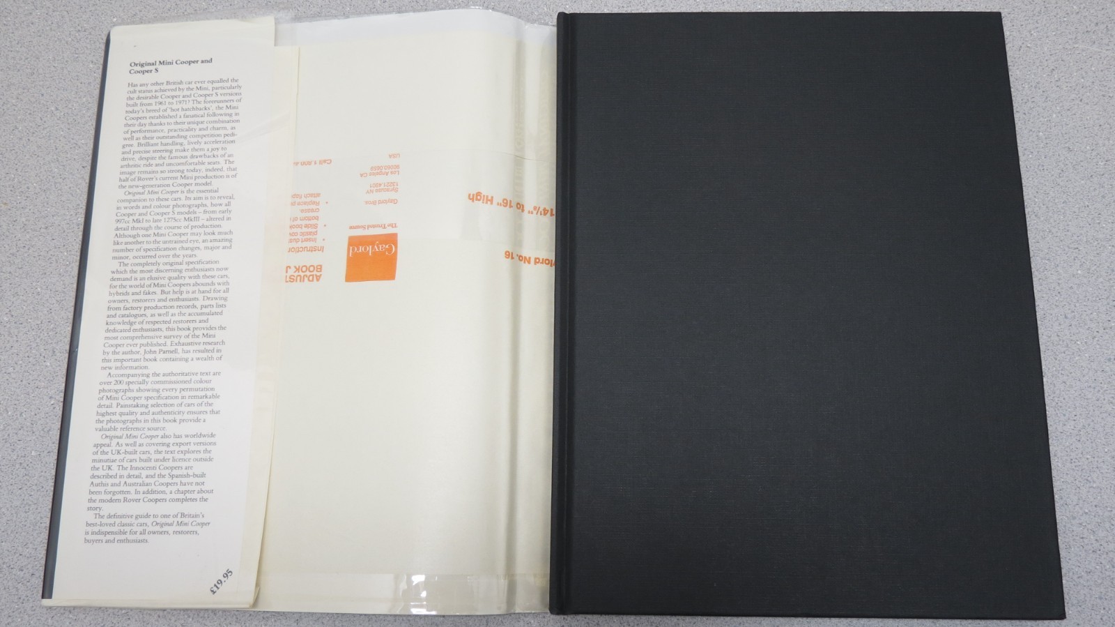 Original Mini-Cooper and Cooper S : Restorer’s Guide to 997 998 970 1071 1275