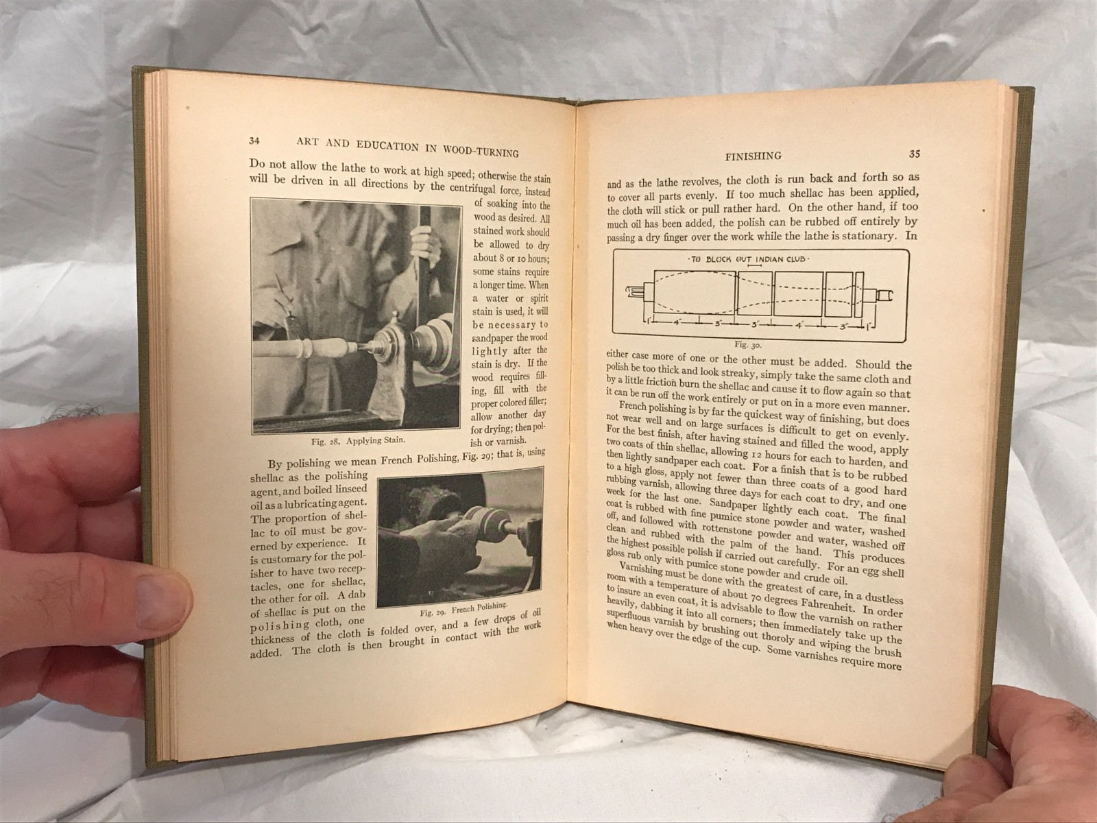 Art and Education in Wood-Turning William W. Klenke 1921 First Edition