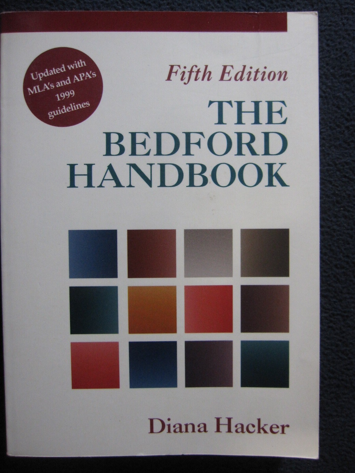 The Bedford Handbook [Jul 01, 2000] Hacker, Diana