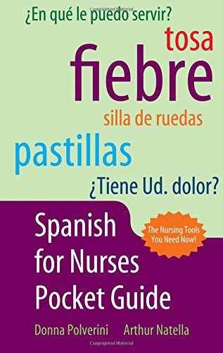 Spanish Pocket Guide for – Spiral-bound, by Polverini Donna; Natella – Very Good