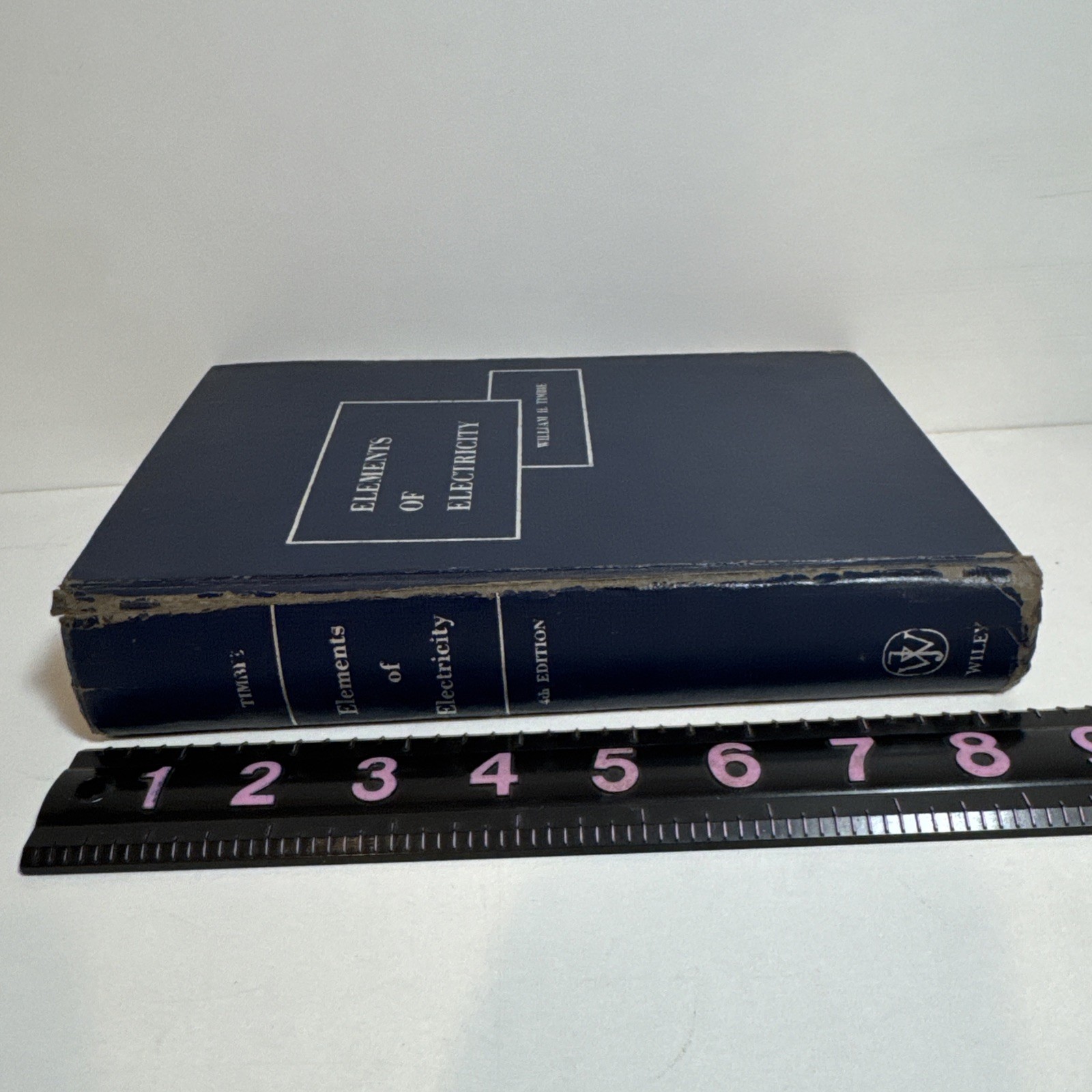 Elements of Electricity William H. Timbie 1956 Fourth Edition Hardcover