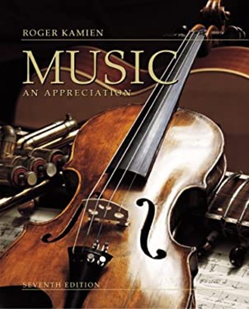 Music : An Appreciation Hardcover Roger Kamien