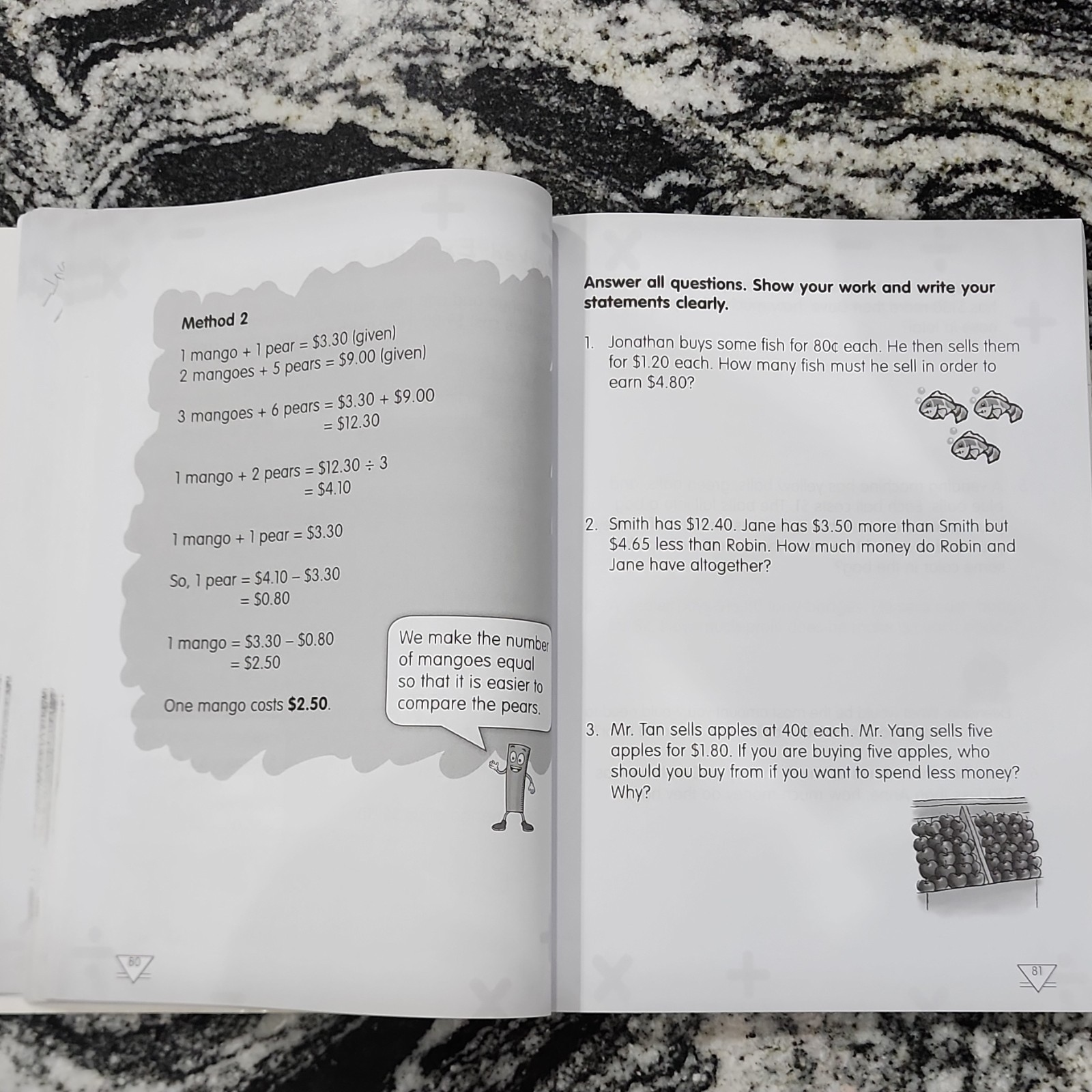 Marshall Cavendish Primary Mathematics Word Problems 3 Common Core PB