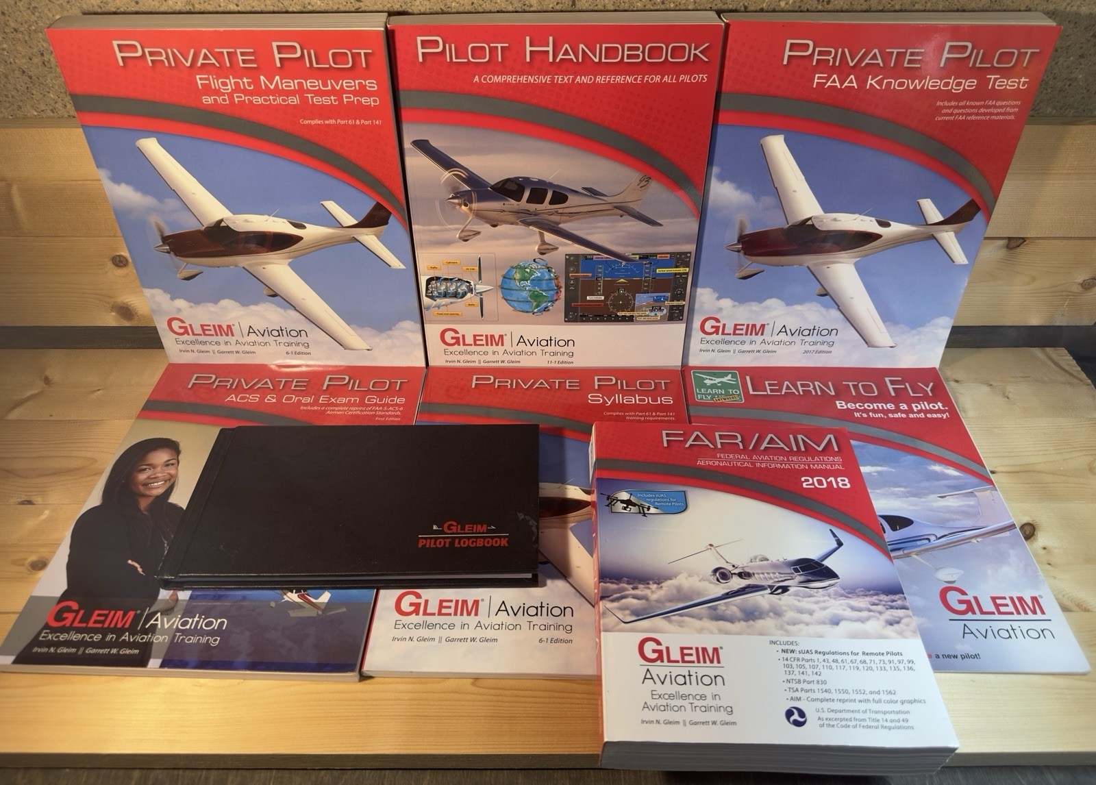 Gleim Aviation | Lot of 7 Various Flight Training/Informational Books