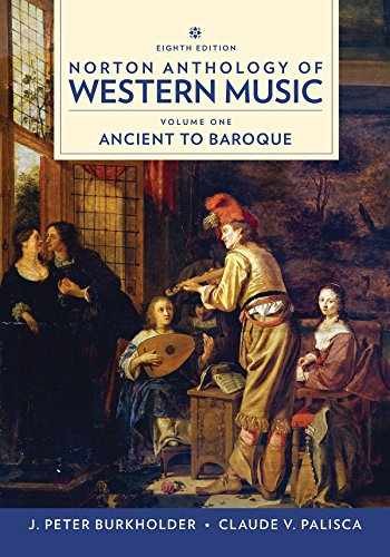 Norton Anthology of Western – Spiral-bound, by Burkholder J. Peter; – Acceptable
