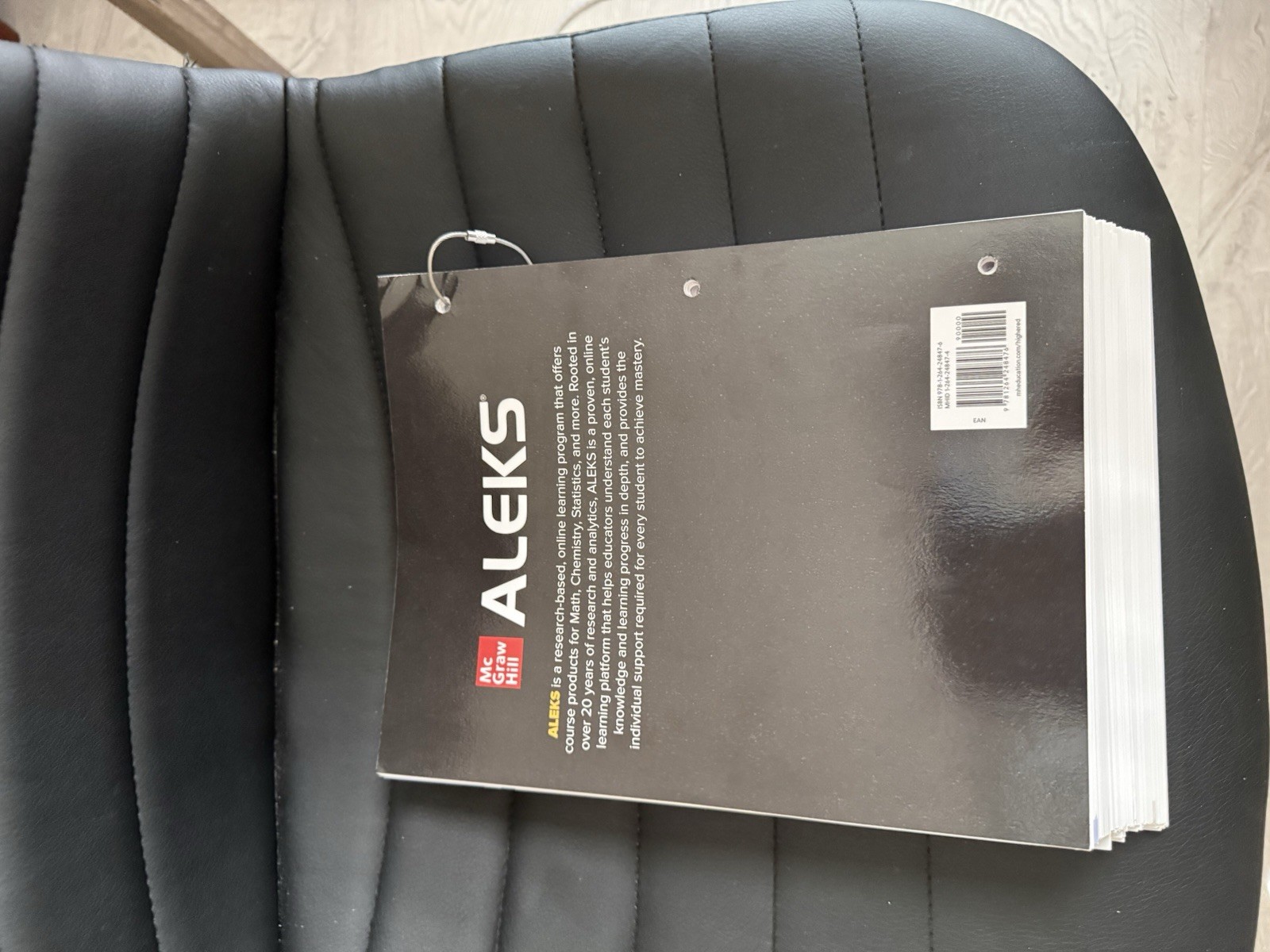 McGraw Hill College Algebra 3rd Ed ALEKS Looseleaf Textbook Julie Miller Gerken