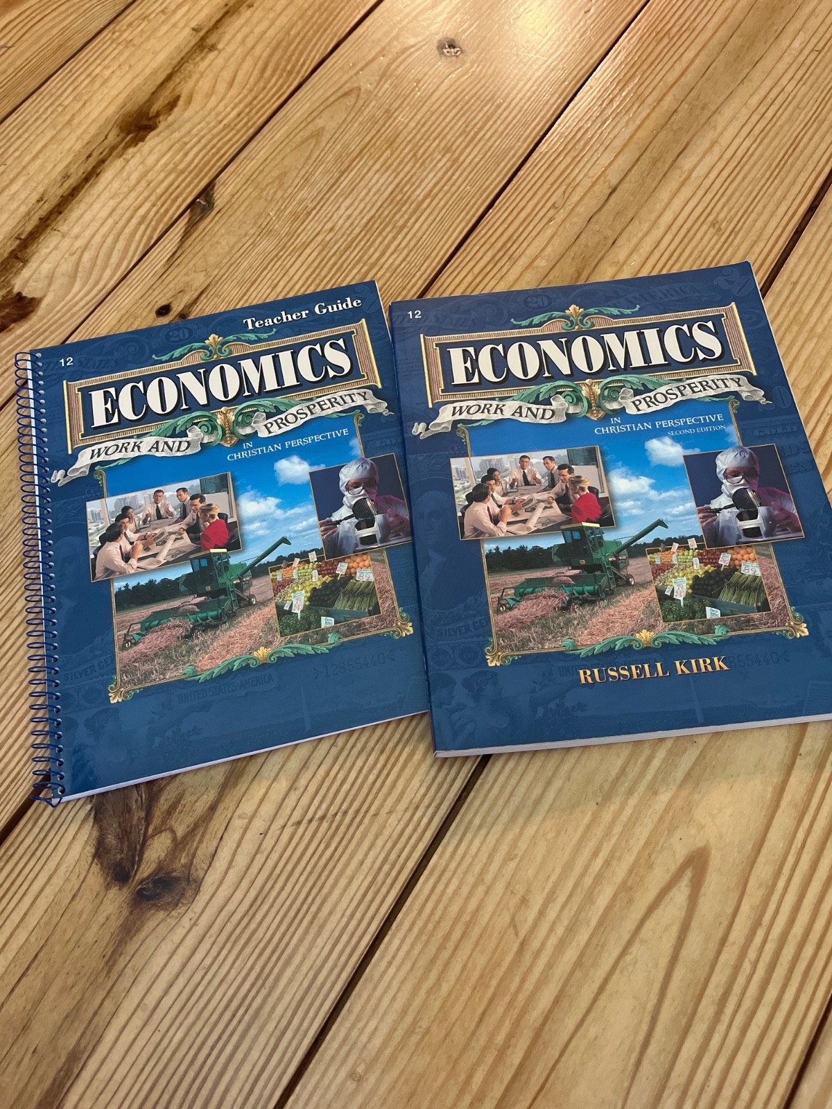 A Beka Economics student book and guide like new