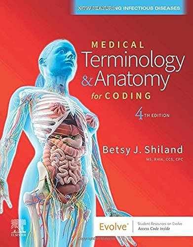 Medical Terminology & Anatomy for – Paperback, by Shiland MS RHIA – Acceptable w