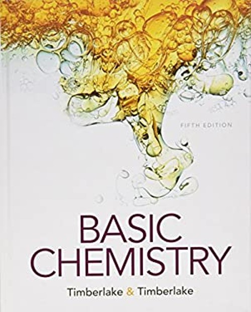 Basic Chemistry Hardcover Karen C. Timberlake