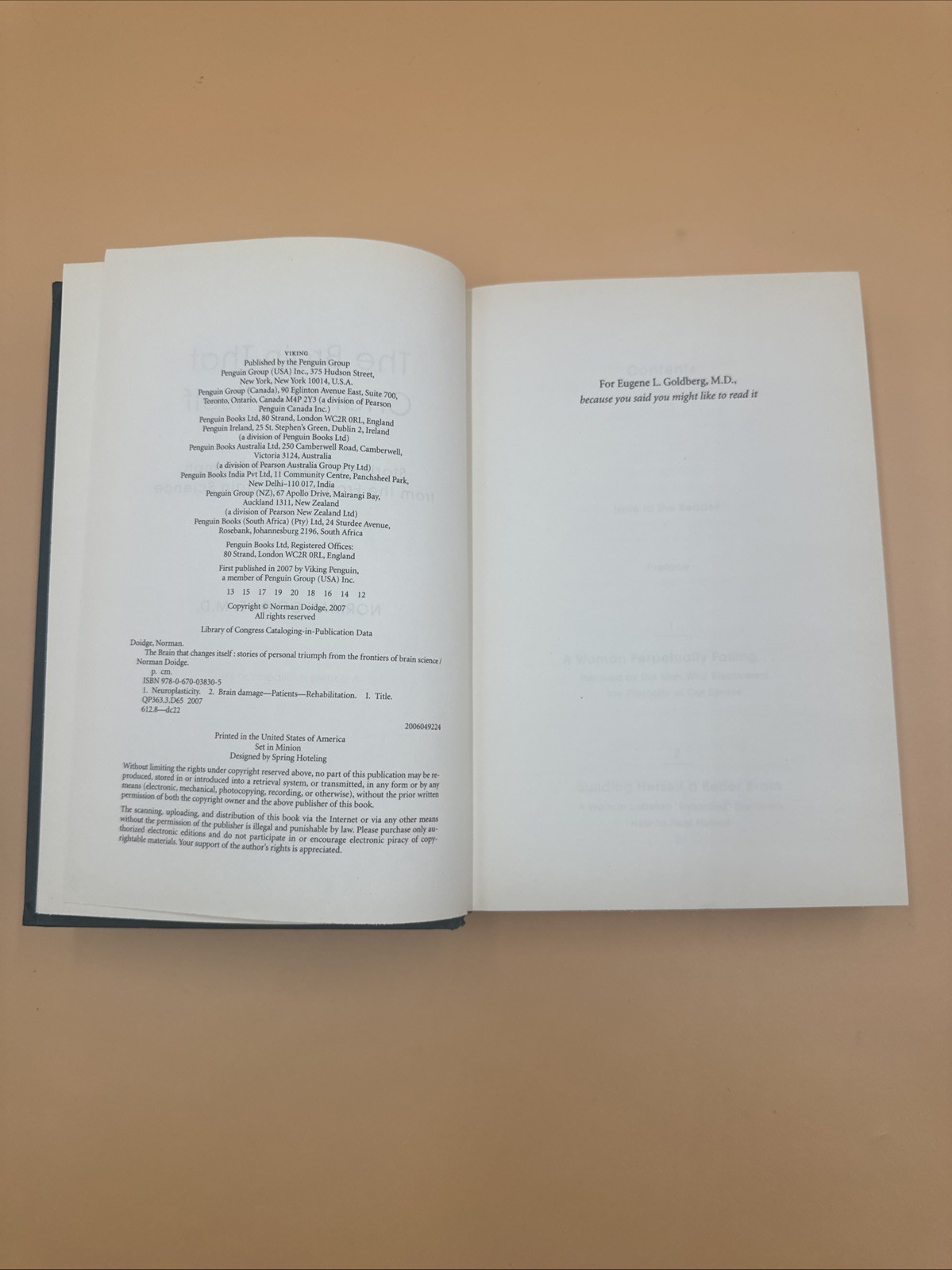 The Brain That Changes Itself: Stories of Personal … by Norman Doidge Hardback
