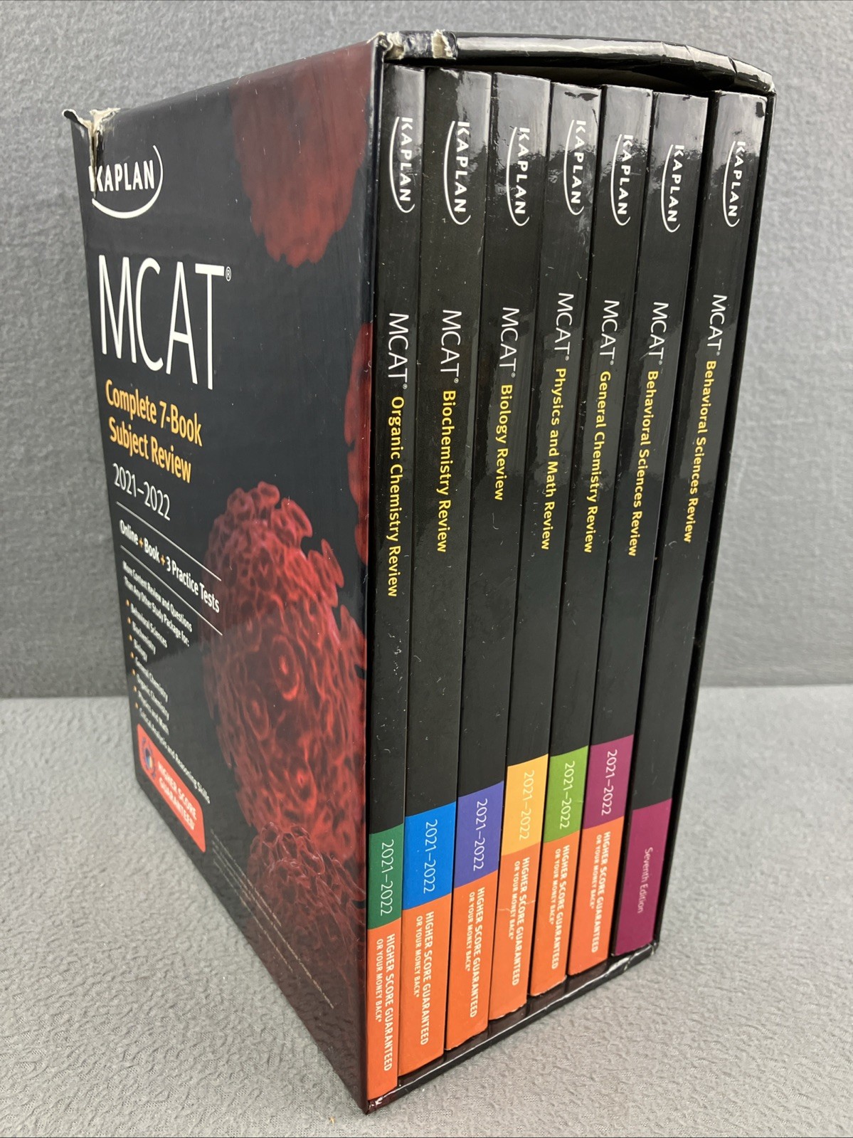 MCAT Complete 7-Book Subject Review 2021-2022 Box Set