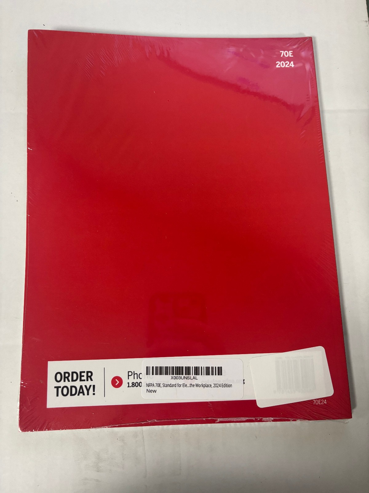 NFPA 70E 2024 Edition Standard for Electrical Safety in the Workplace Paperback