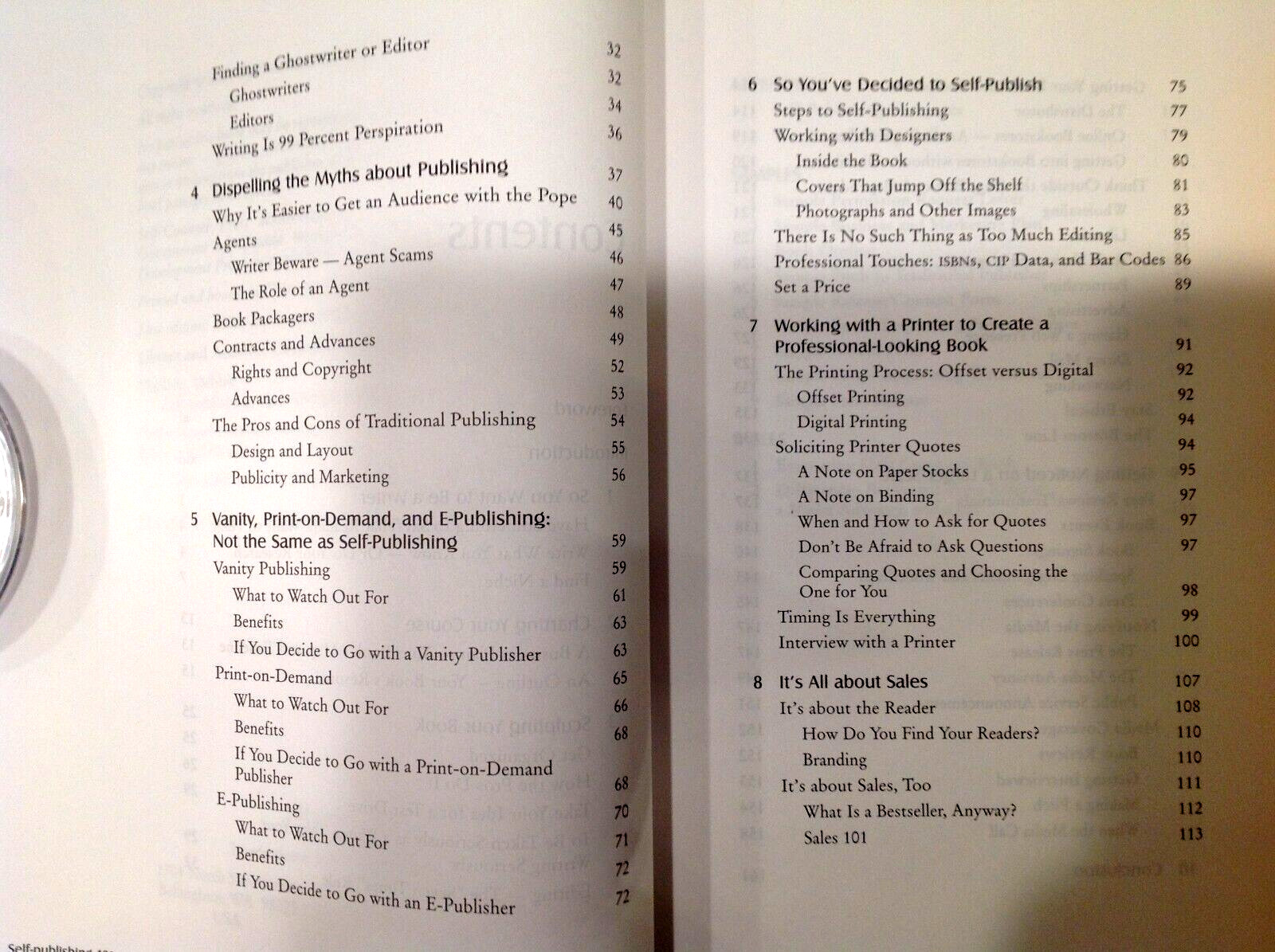 SELF PUBLISHING 101 Book by Debbie Elicksen 2005