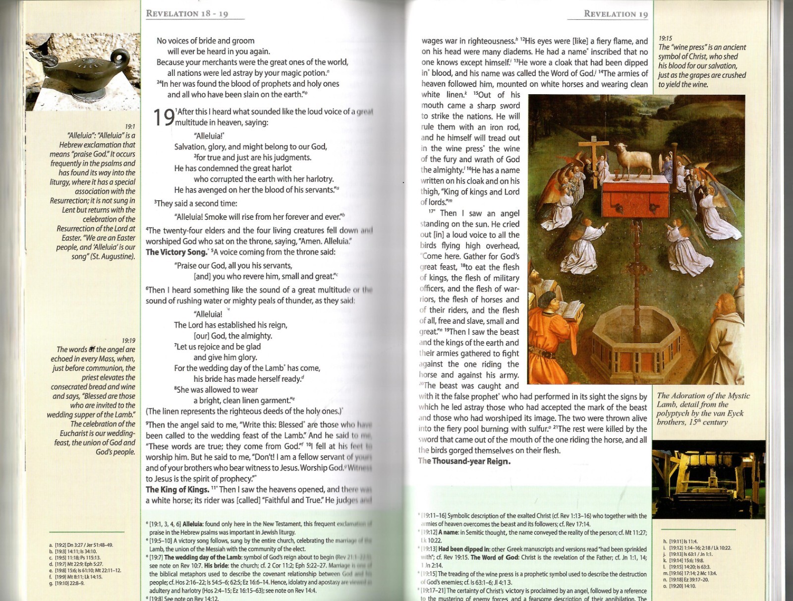 THE ILLUSTRATED AND ANNOTATED NEW TESTAMENT FOR CATHOLICS – NAB (As New)