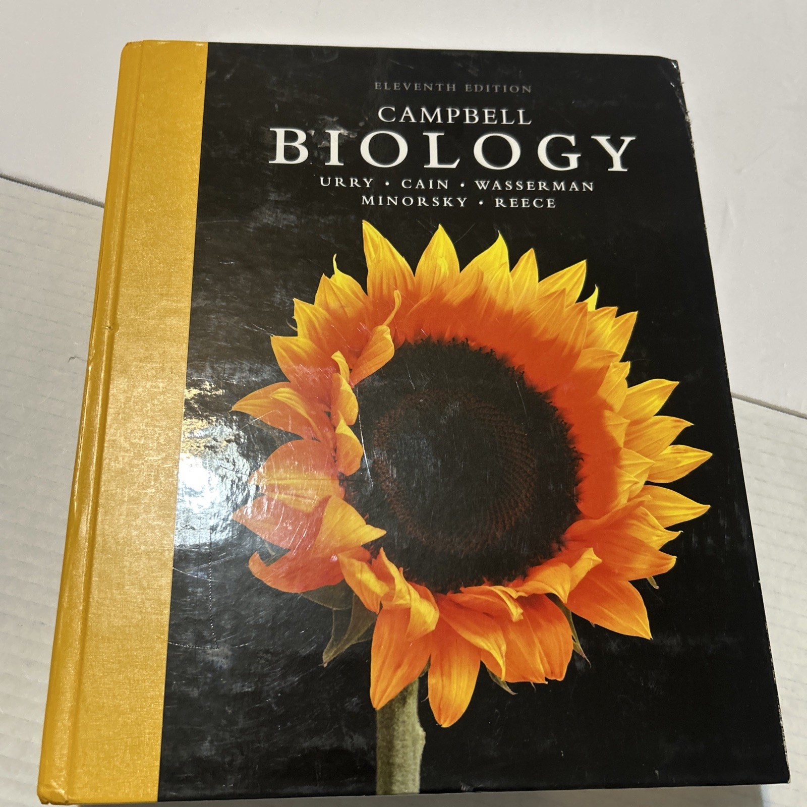 Campbell Biology (2017) 11th Edition Lisa Urry Hardcover Pearson Textbook